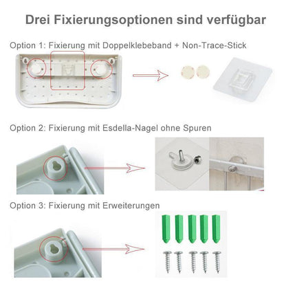 Shoe rack with integrated wall mount for wall mounting | Karnz