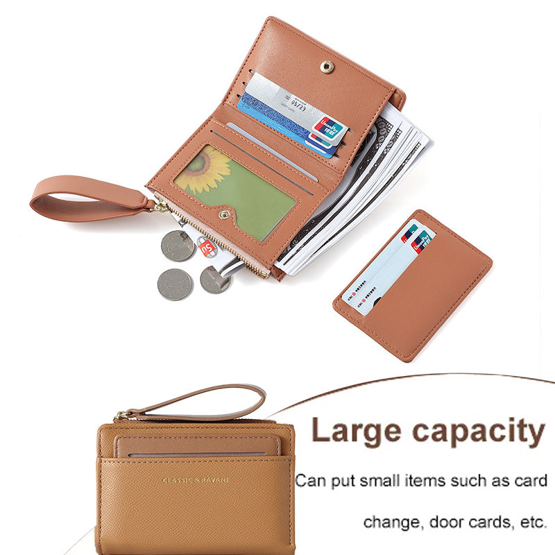 BowLift | Multi-Functional Zipper Wallet with Card Slots