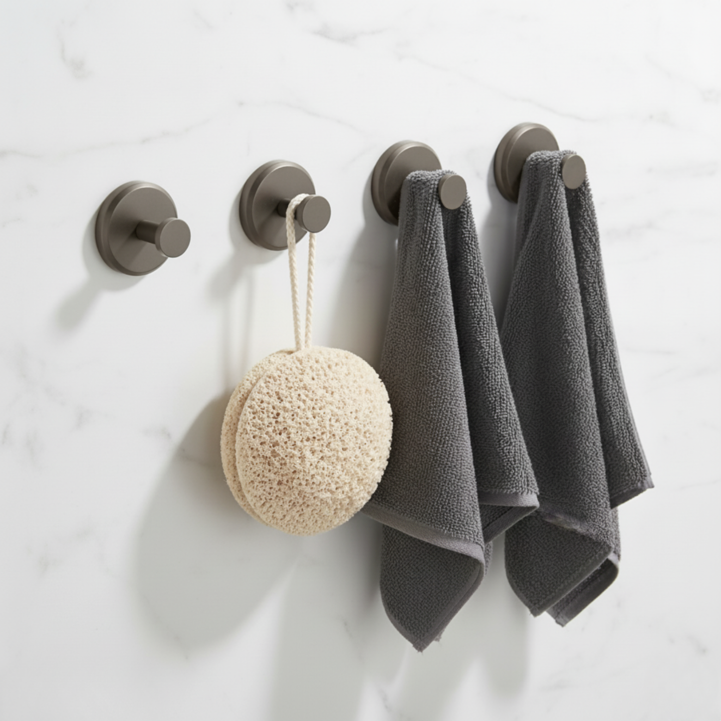 Suction Cup Hooks No Drilling 2-Pack | Skanto