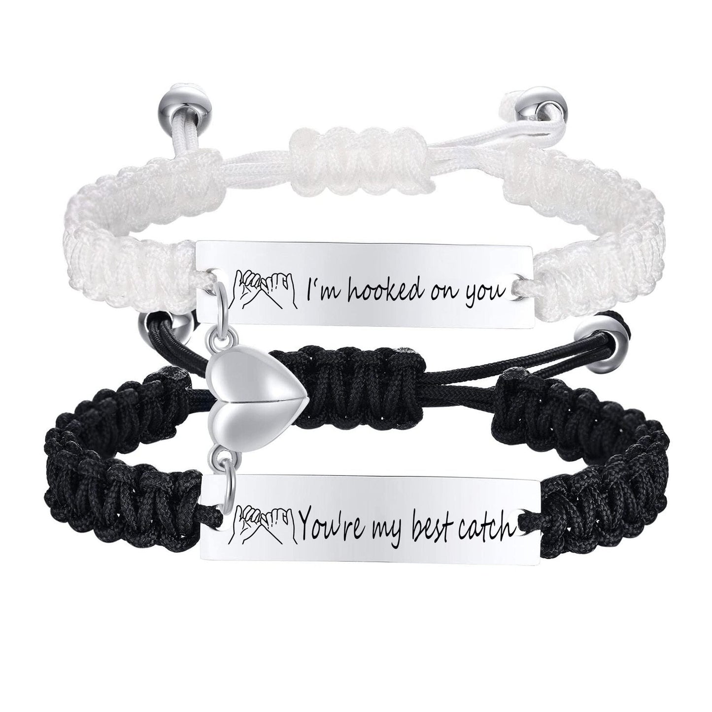 Skanto | Magnetic Couple Braided Bracelets