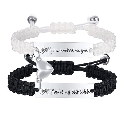 Skanto | Magnetic Couple Braided Bracelets