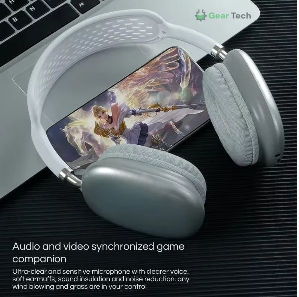 Skanto | PRO Wireless Headphones | Crystal Clear Sound, Ultimate Comfort & Up to 40 Hours Battery Life for Home and On-the-Go