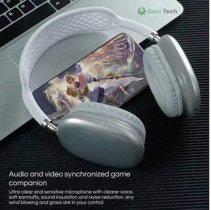 Skanto | PRO Wireless Headphones | Crystal Clear Sound, Ultimate Comfort & Up to 40 Hours Battery Life for Home and On-the-Go