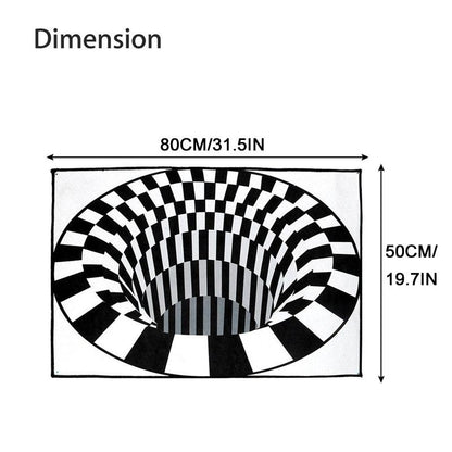 Rug with optical illusion | Bowlift