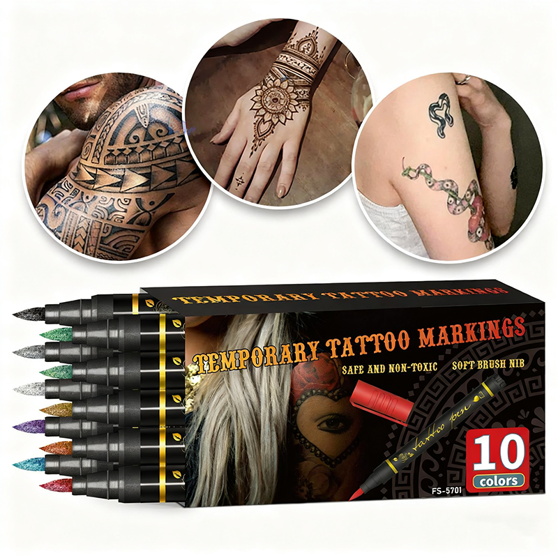 Skanto | Temporary Tattoo Pen Set