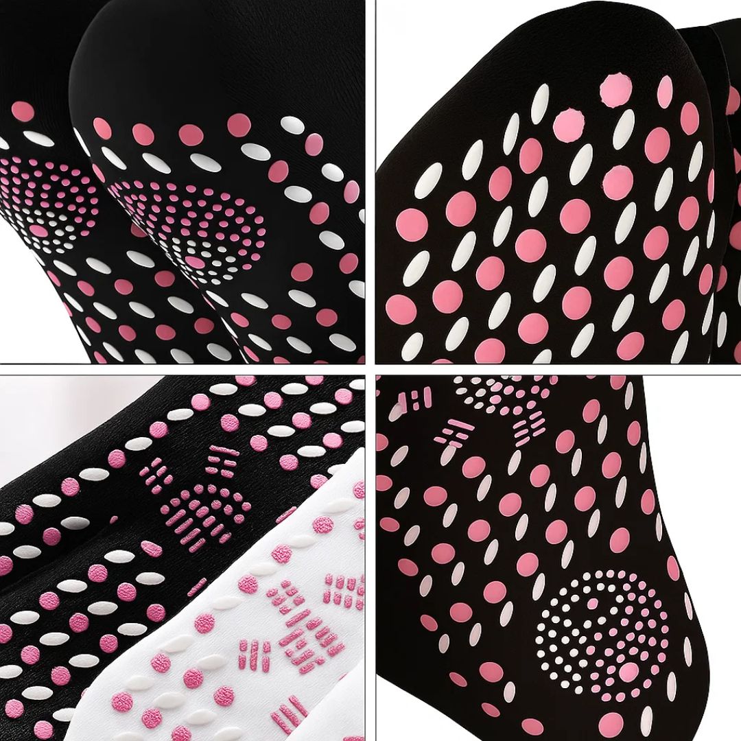 Heating Socks – Magnetic Therapy – Breathable Slimming Thermal Socks for Cold Feet Relief – Boosts Circulation & Comfort Bowlift