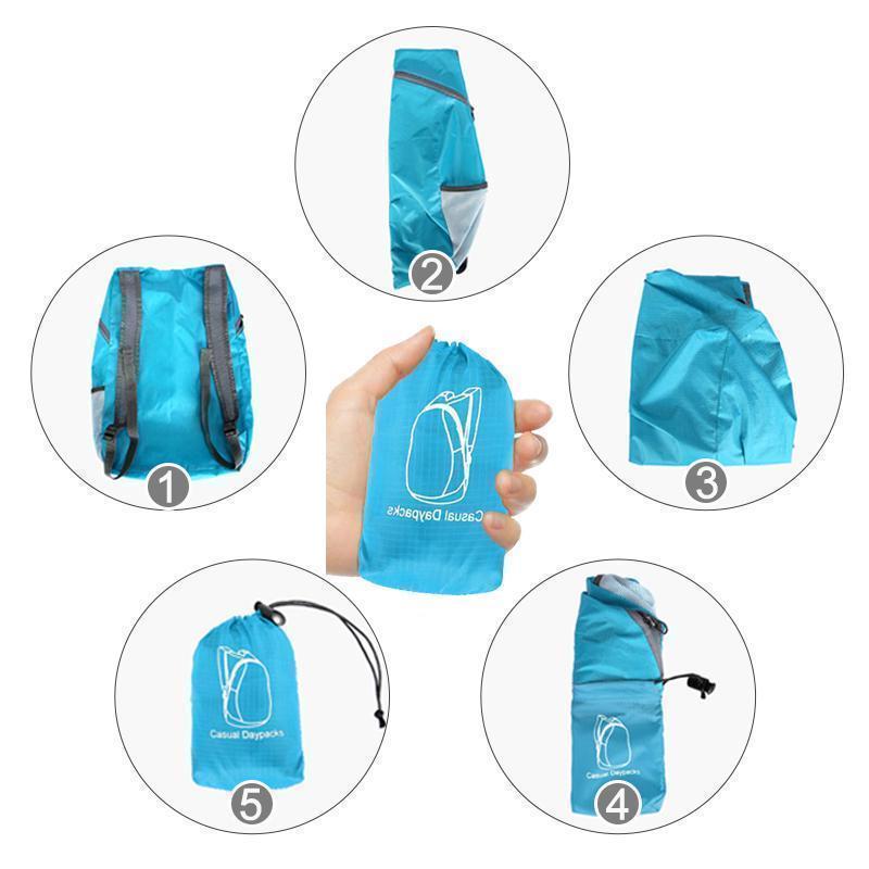 Foldable backpack