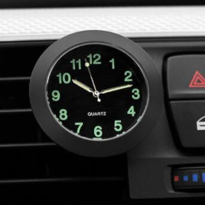 AutoTime Mini Analog Clock – Self-adhesive and stylish design for car interior Karnz