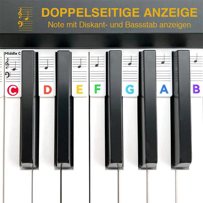 Brehn | Removable Piano Keyboard Note Labels