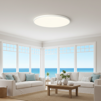 Sheen Ultra-Slim Round LED Flush Mount