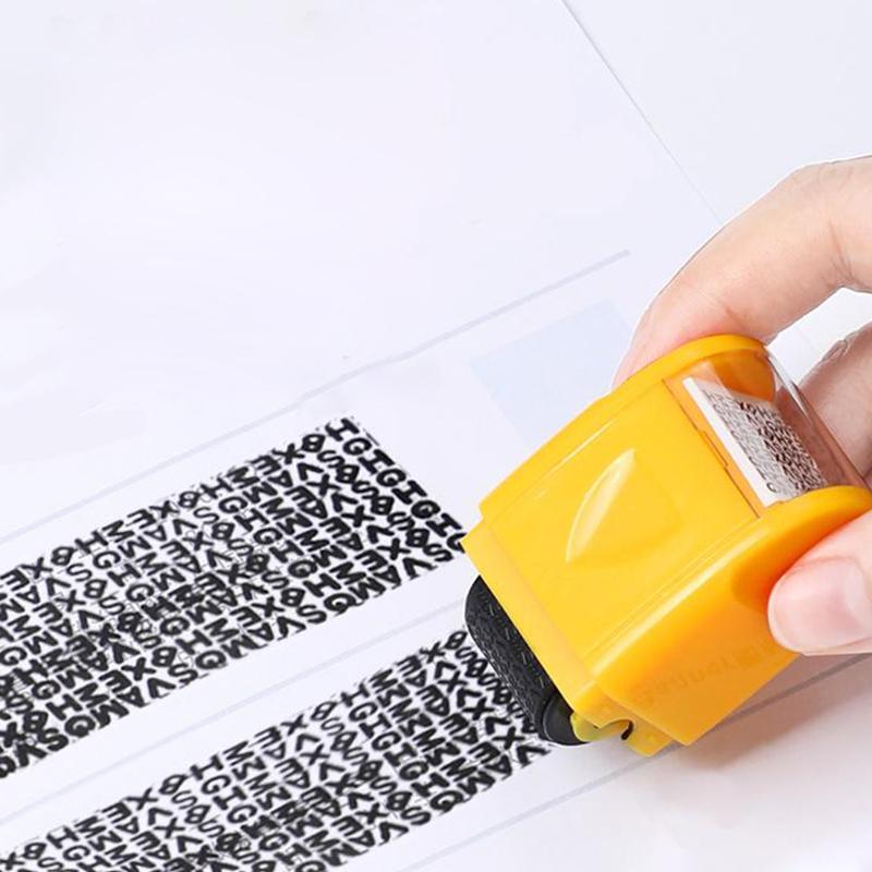 Identity Theft Protection Privacy Seal Roller Stamp | Bowlift
