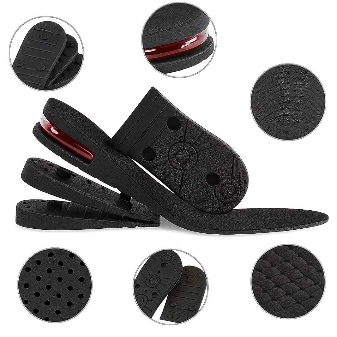 Heelsure | Heel Cushion – Adjustable Height – Breathable and Cushioned Gel – Discreet Comfort for Work, Sports or Daily Use Karnz