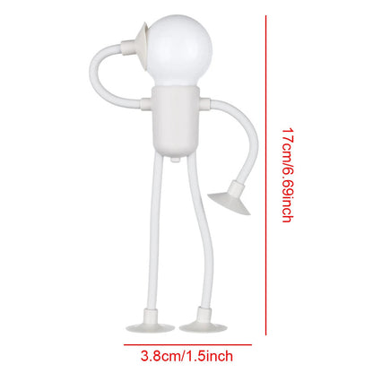 Skanto | Creative Bendable Cartoon Night Light with Suction Cup