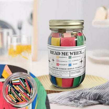 Hope Jar - Filled with Bible Verses for Emotional Strength and Spiritual Connection Bowlift