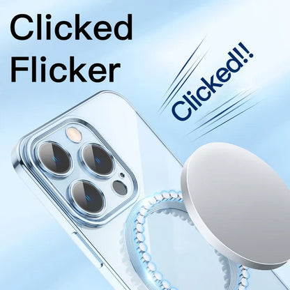 BowLift | Electroplating Wireless Magnetic Charging All-Inclusive Lens Case for iPhone