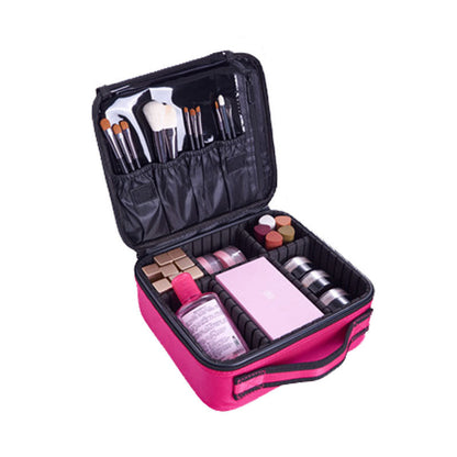 Skanto | Makeup Cosmetic Storage Bag with Adjustable Compartment