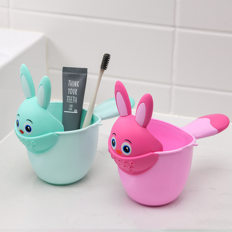 BowLift | Kids Shampoo Rinse Cup – Bunny Shampoo Head Washer for Kids