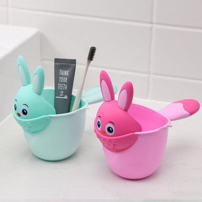 BowLift | Kids Shampoo Rinse Cup – Bunny Shampoo Head Washer for Kids