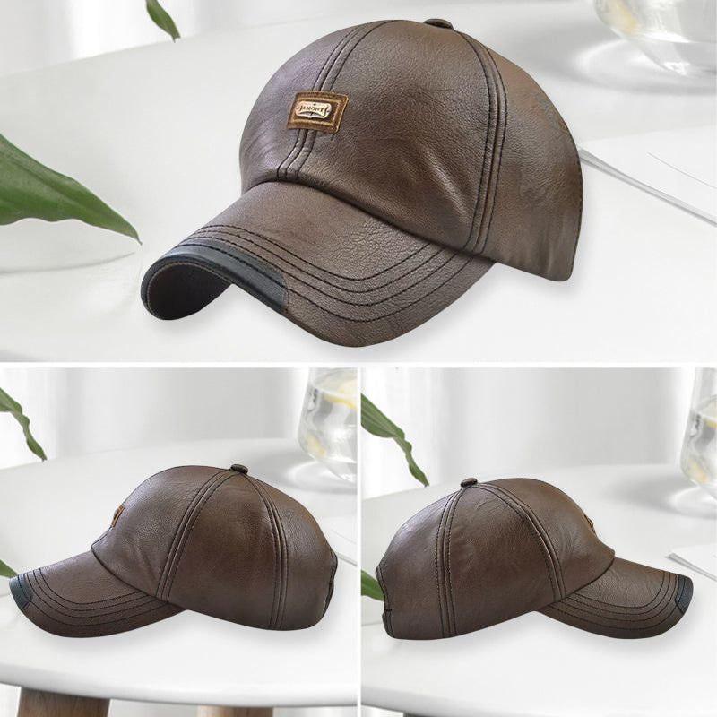 Skanto | New Trendy Leather Cap