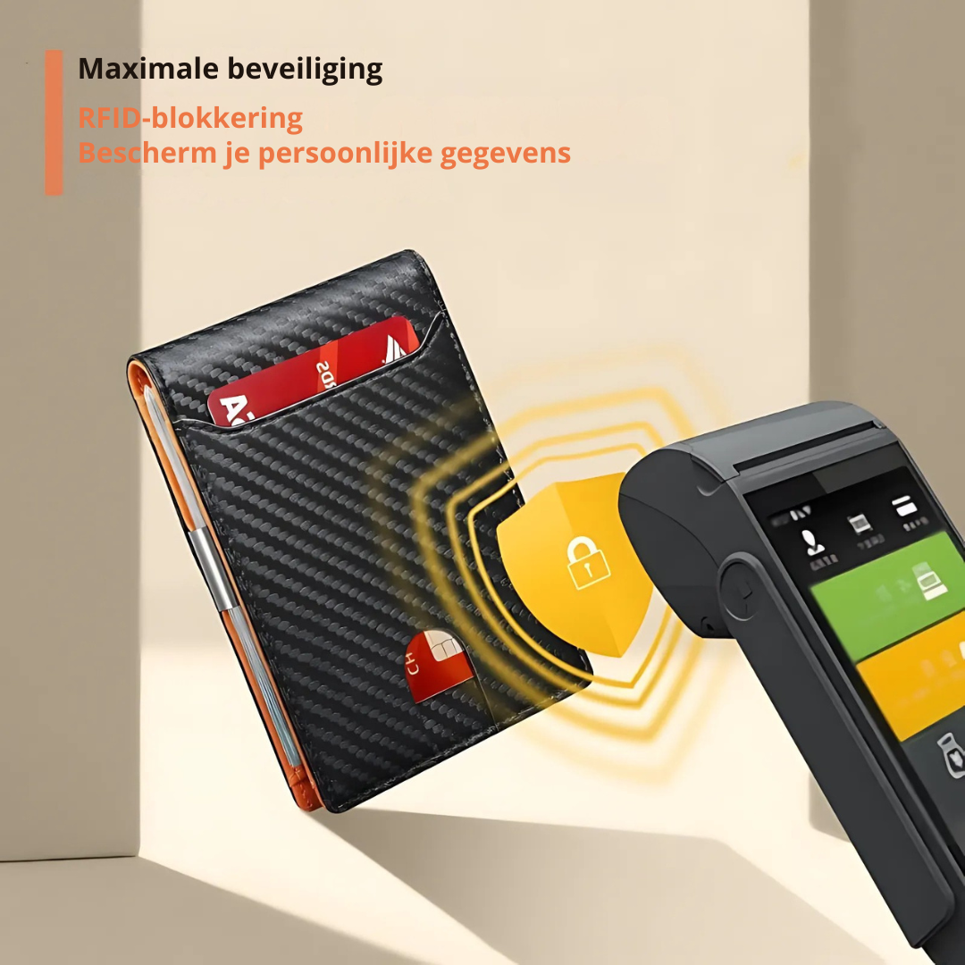 Skanto | SafeSlim RFID Leather Men's Wallet – Compact, Thin & Secure