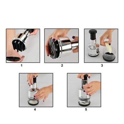 BowLift | Stainless Steel Garlic Press