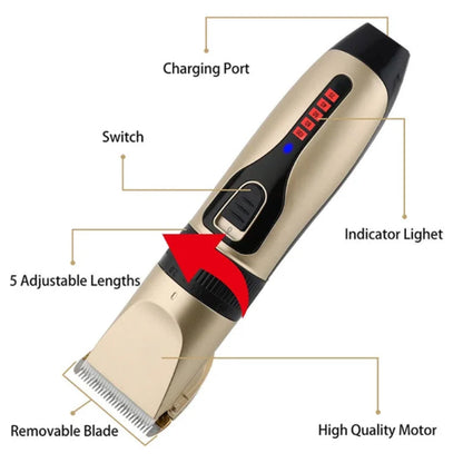 Skanto | Professional Pet Hair Clipper Set