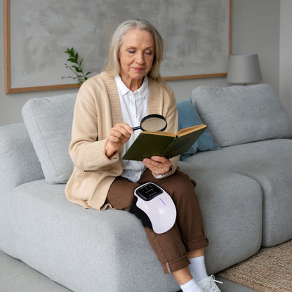 BowLift | Knee Massager with Red Light Therapy for Pain Relief and Muscle Recovery