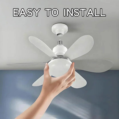 Ceiling Fan LED with Remote and Dimmable Light | Skanto
