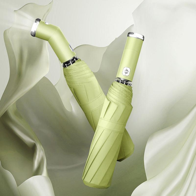 Windproof sun umbrella and rain umbrella with LED | Karnz