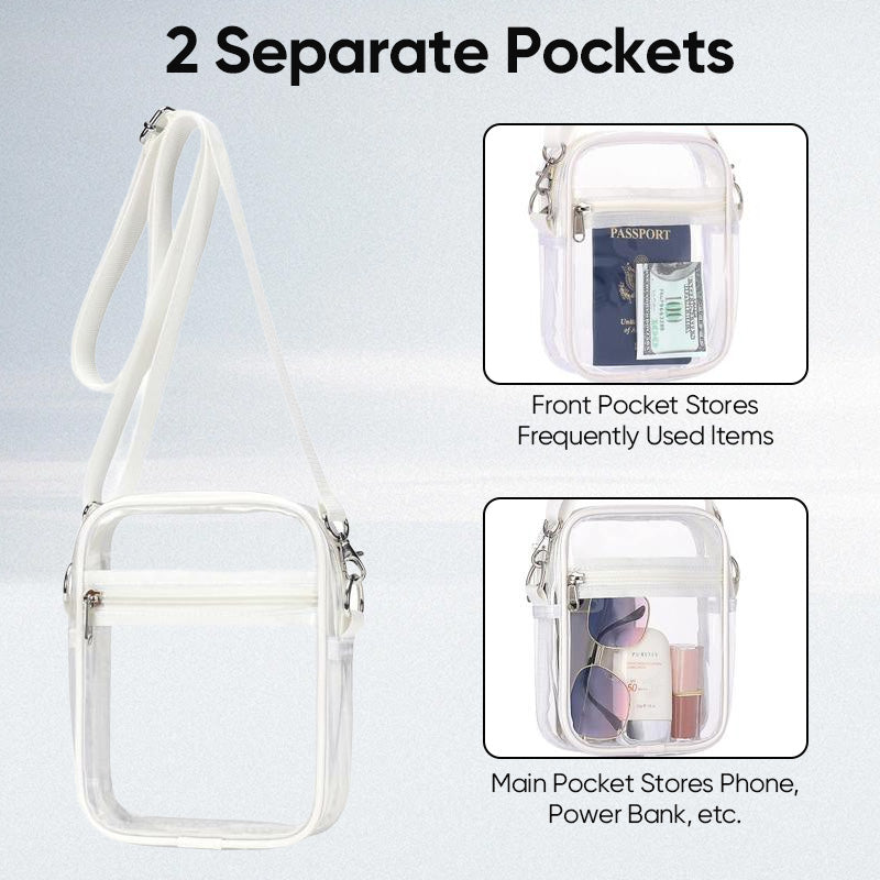 Skanto | PVC Clear Crossbody Bag