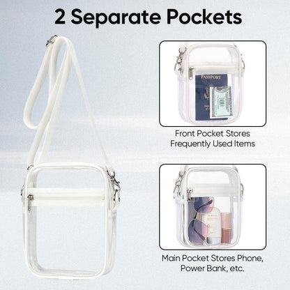 Skanto | PVC Clear Crossbody Bag