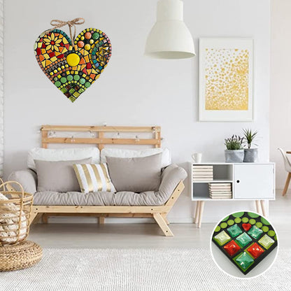 Skanto | Large Garden Mosaic Heart Decoration