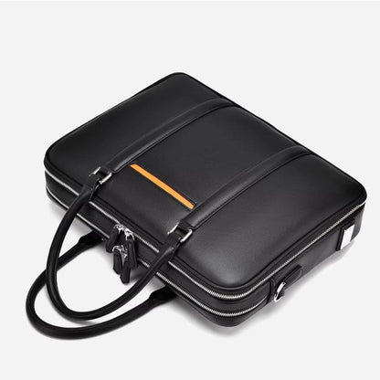 Skanto | Manhattan Leather Business Laptop Document Crossbody Handbag