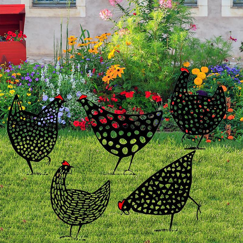BowLift | Simulated Chicken Ornament for the Garden