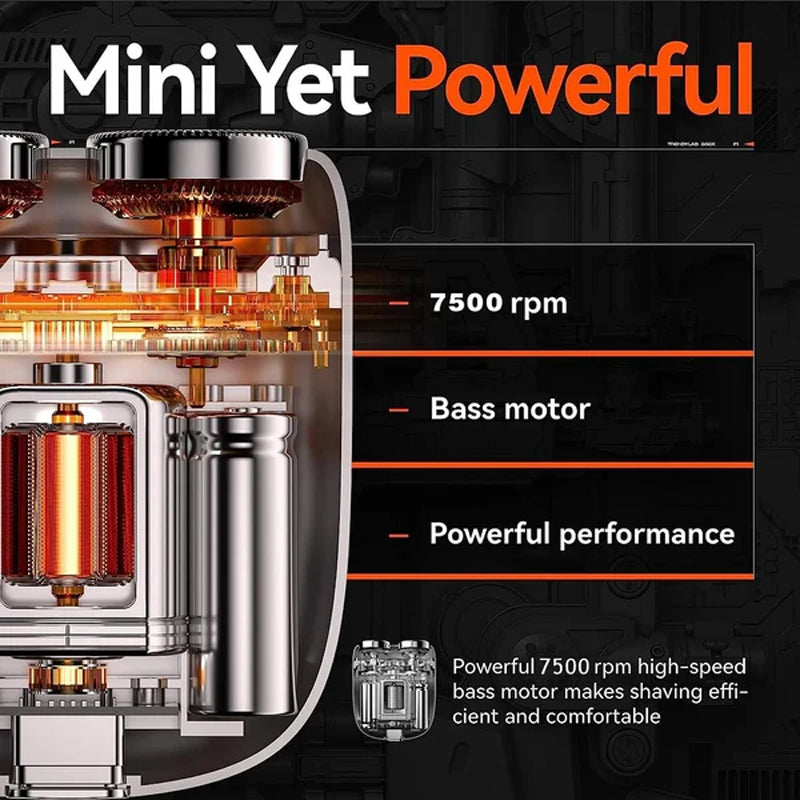 BowLift | New Arrival Mini Double-Head Electric Razor