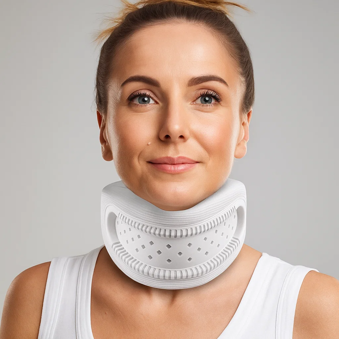 Lightweight Neck Support Brace – Foam Cushioning Breathable Design – Pain Relief for Office & Sleep Kalsten
