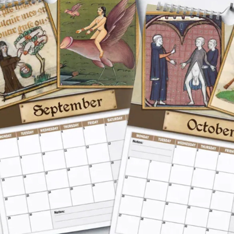 Skanto | Funny Medieval Calendar 2025 – Humor & Art