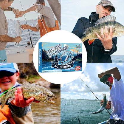 Skanto | 24 Days Christmas Countdown Fishing Rod Set