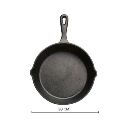 Skanto | Black Cast Iron Frying Pan