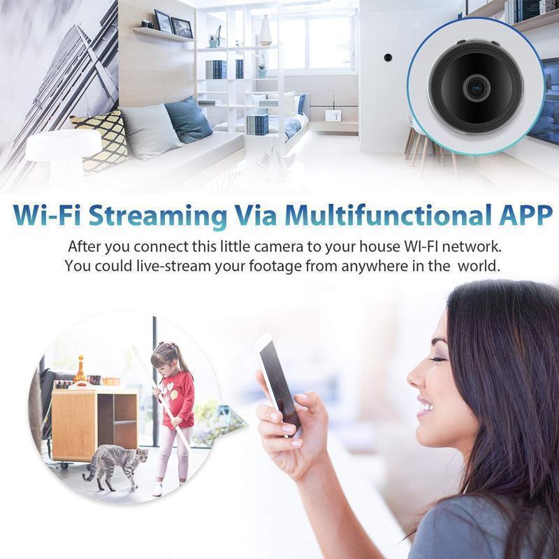 Brehn | 1080p Magnetic WiFi Mini Camera