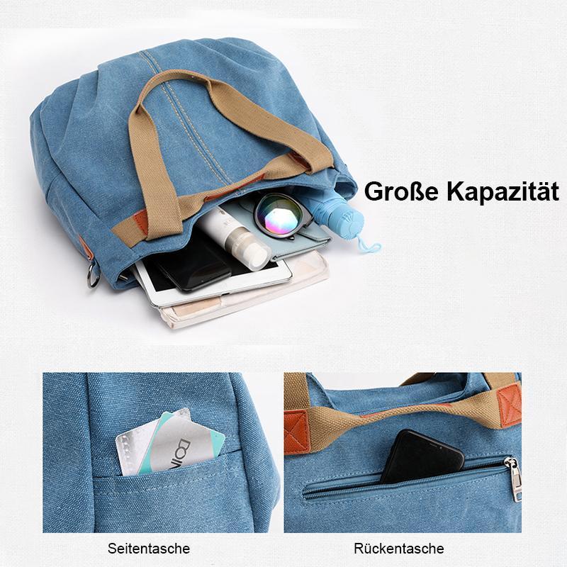 Canvas Shoulder Bag with Large Capacity | Karnz
