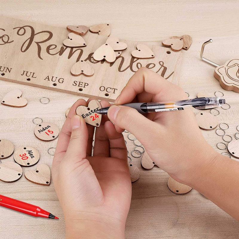 Skanto | Wooden Calendar Board