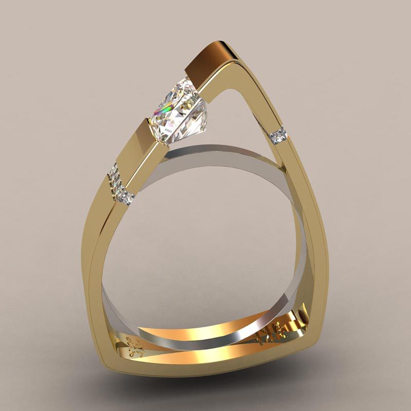 BowLift | Fashion New Ring With Red Stones For Women Vintage Crystal Zircon Rings