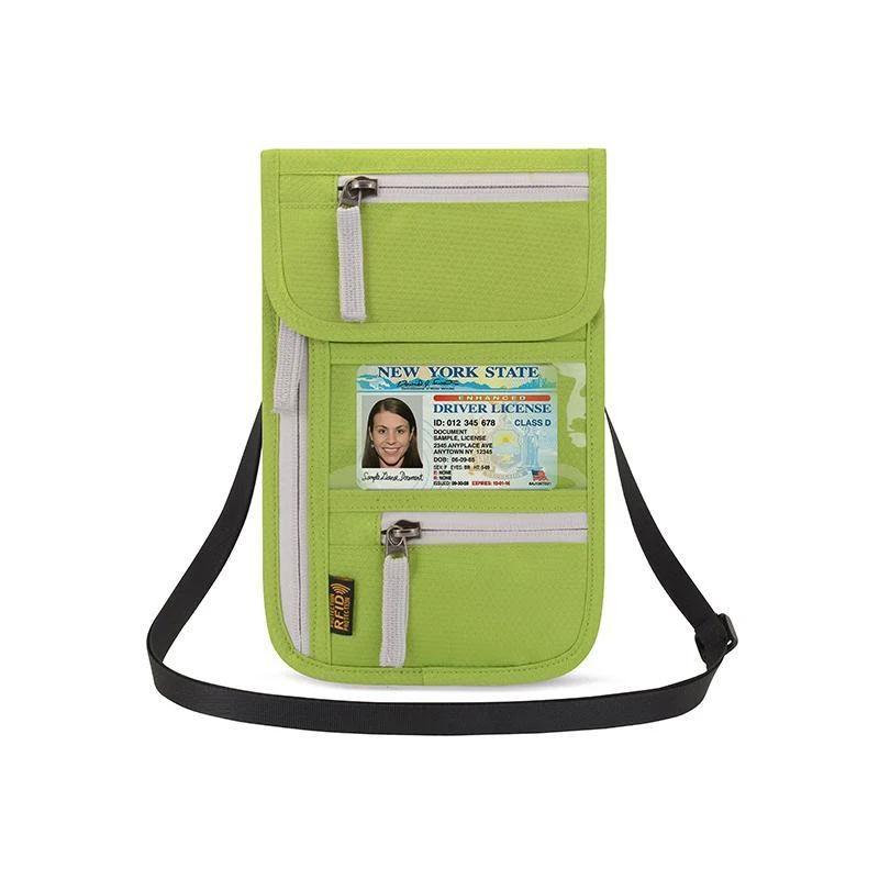 Travel wallet with RFID blocking