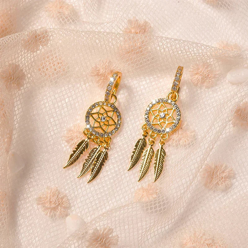 Evani️ | Elegant Refinement with 14-karat Gold Earrings