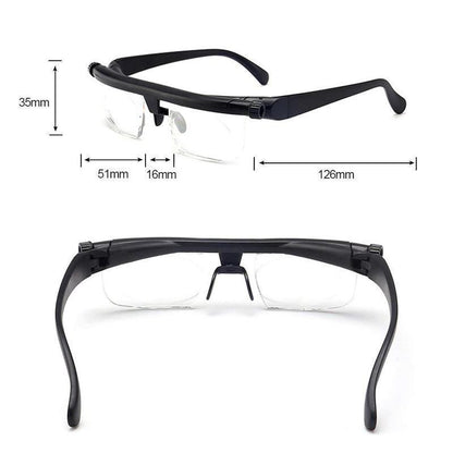 BowLift | Fokus Adjustable Unisex Reading Glasses for Comfortable Reading