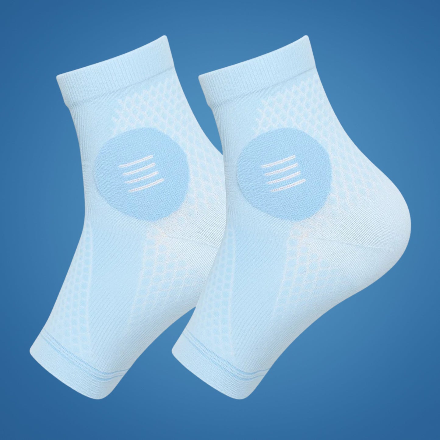 Neurowear | Neuropathy Compression Socks – Graduated 20–31 mmHg – Breathable Toeless Design – All‑Day Relief for Swollen Feet Bowlift