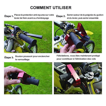 Steering wheel lock made of aluminum alloy | Bowlift