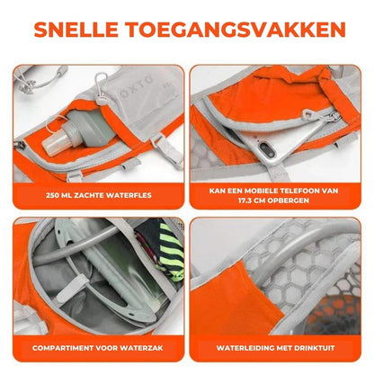 Skanto AquaPack - Stylish Waterproof Backpack with Water Bladder