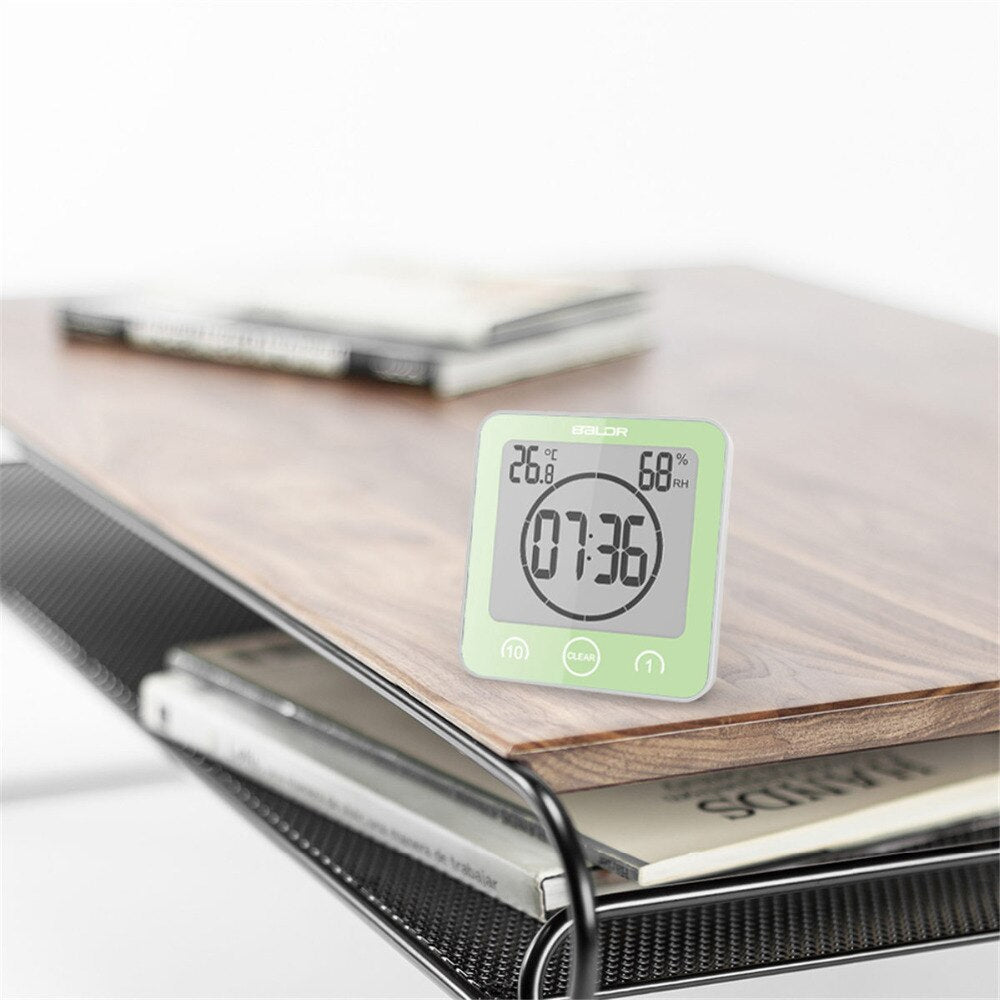 Waterproof Shower Clock - Always on time, even in the bathroom! | Karnz